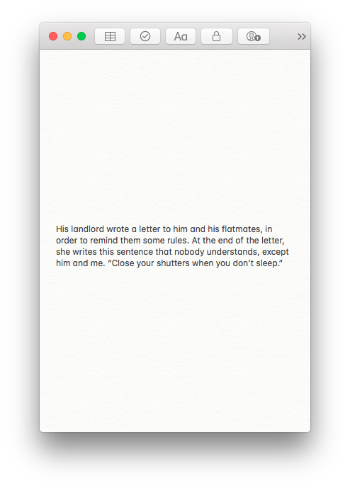 Fragments, A Blue Shirt Collar, Gilles Sage