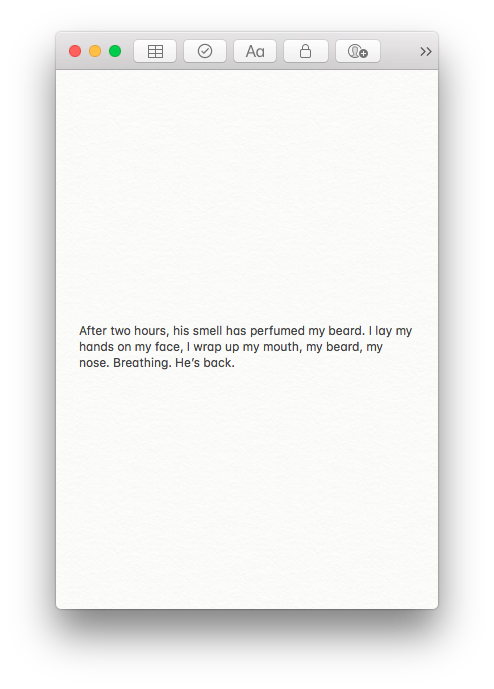 Fragments, A Blue Shirt Collar, Gilles Sage