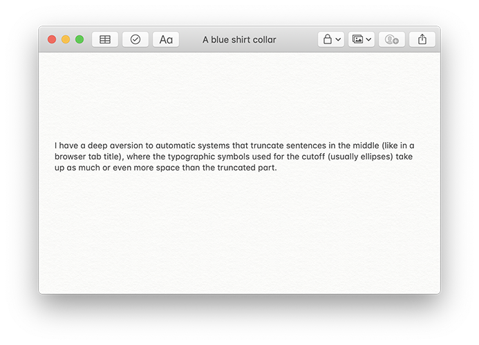 Fragments, A Blue Shirt Collar, Gilles Sage