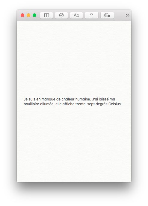 Fragments, Un col de chemise bleue, Gilles Sage