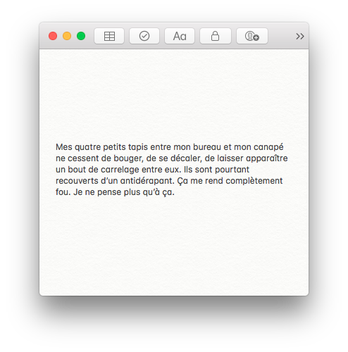 Fragments, Un col de chemise bleue, Gilles Sage