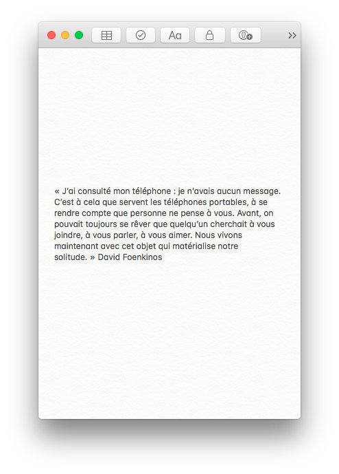 Fragments, Un col de chemise bleue, Gilles Sage