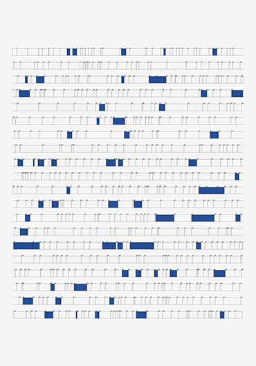 Charts, A blue shirt collar, Gilles Sage