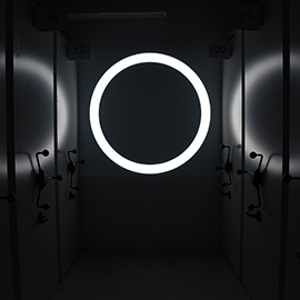 Performance, Un col de chemise bleue, Gilles Sage