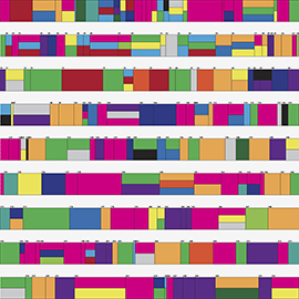 Graphique, Un col de chemise bleue, Gilles Sage